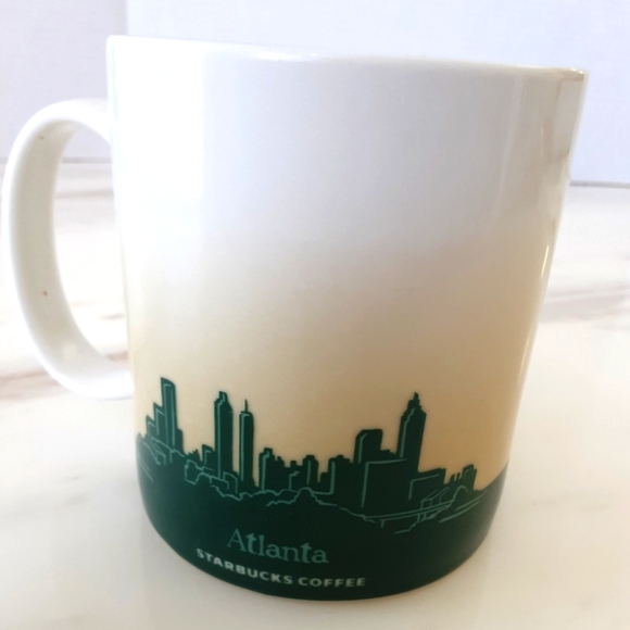 STARBUCKS ATLANTA GLOBAL ICON COLLECTION 2011 COFFEE CUP OZ 16 - Picture 3 of 5